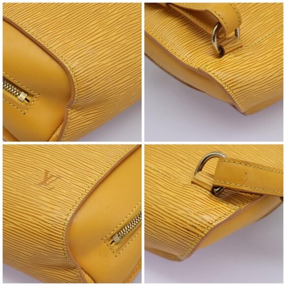 LOUIS VUITTON Epi Mabillon Backpack Yellow - Picture 15 of 15